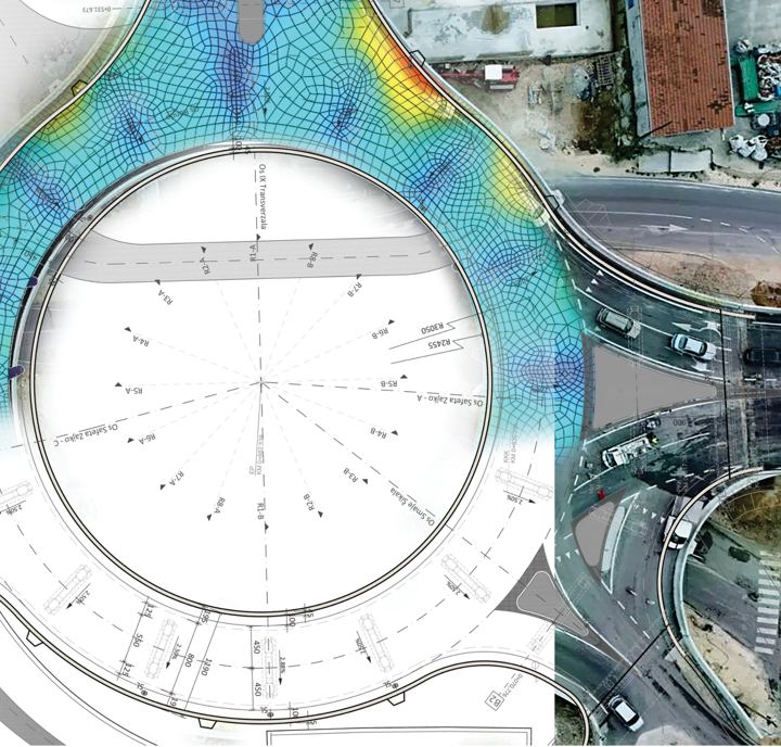 Kružni vijadukt na IX. transverzali, Sarajevo